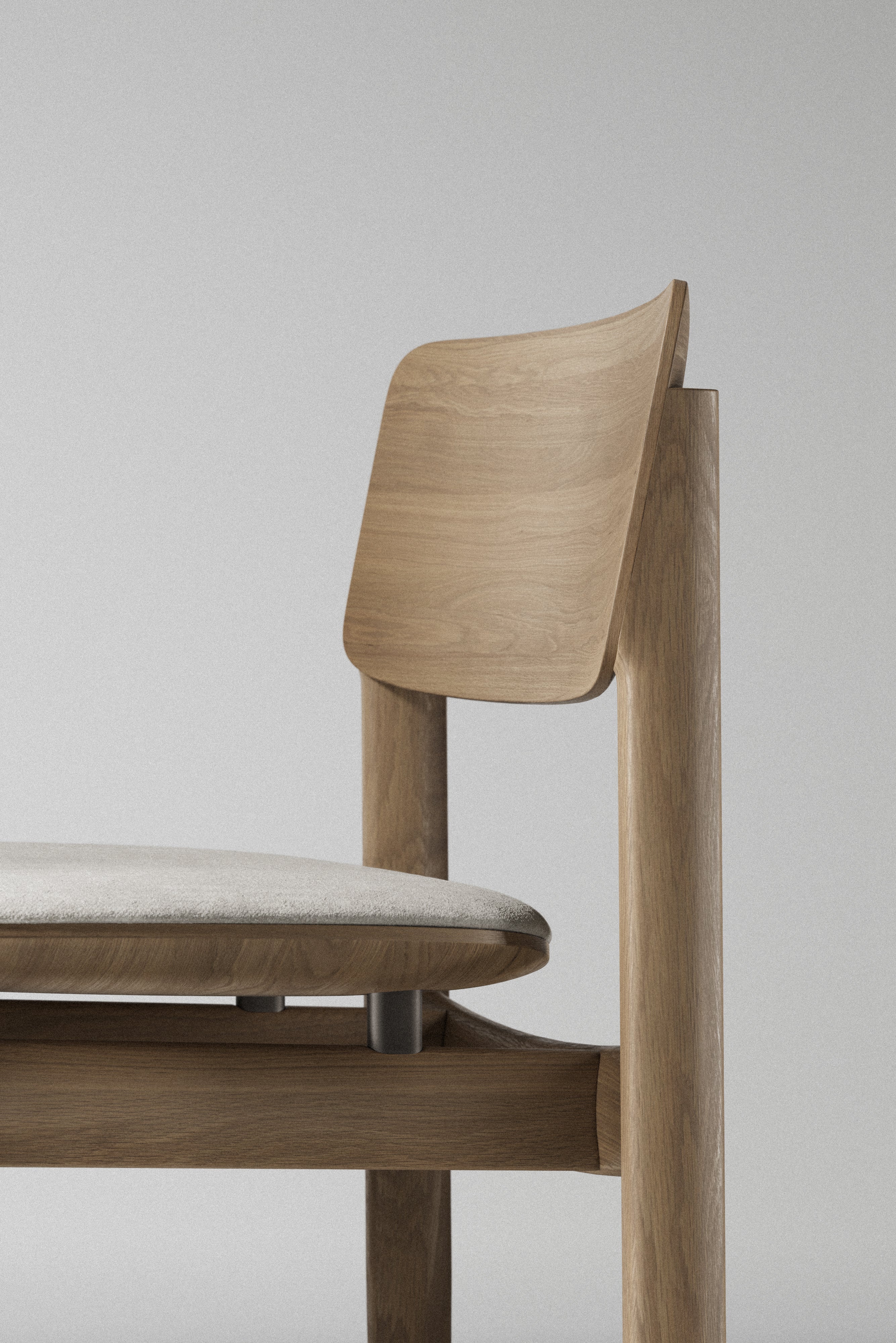 BOW HARD BACK DINING CHAIR