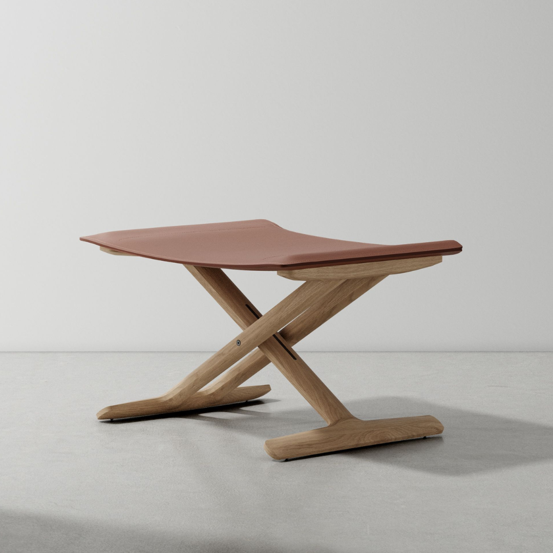 Lodge Ottoman by Jean-Marie Massaud and District Eight