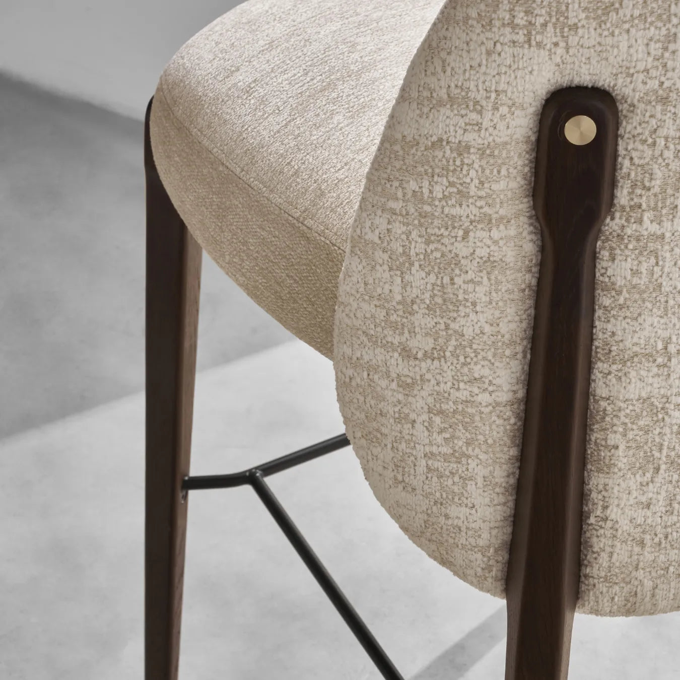 Chair front view #Timber Finishing_Smoked Oak